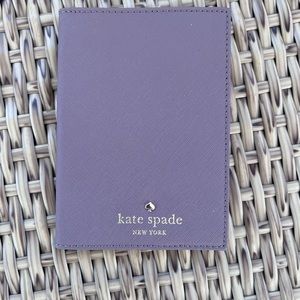 Leather Kate Spade passport holder